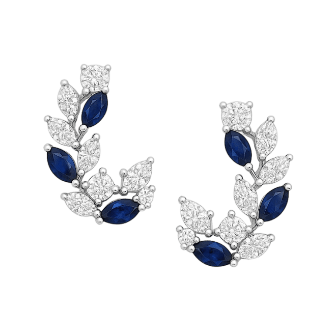 NiloofarJewellery – Lotus Grace Earrings code NLE033