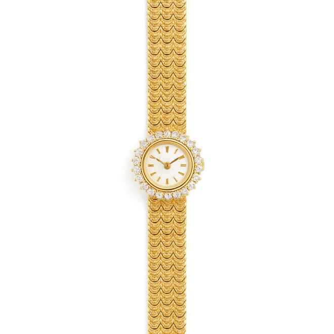 18k gold Vintage Watche code 010