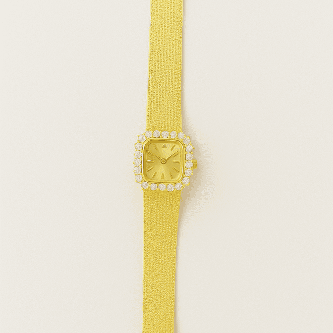 vintage 18k gold watches code NLGW002