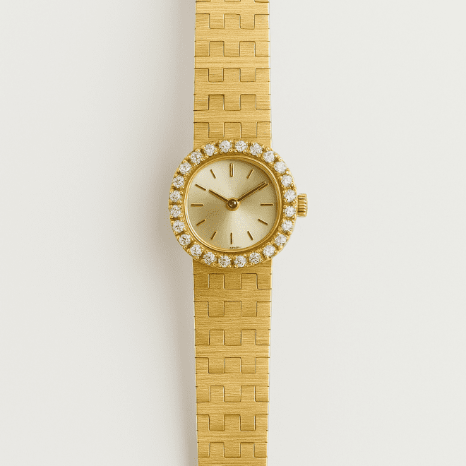 18k gold Vintage Watche code009