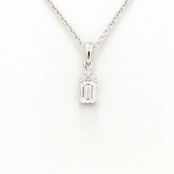 Emerald Natural Diamond Pendant Code NLP340