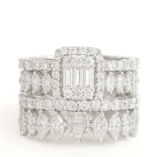 Twins Engagement Diamond code329