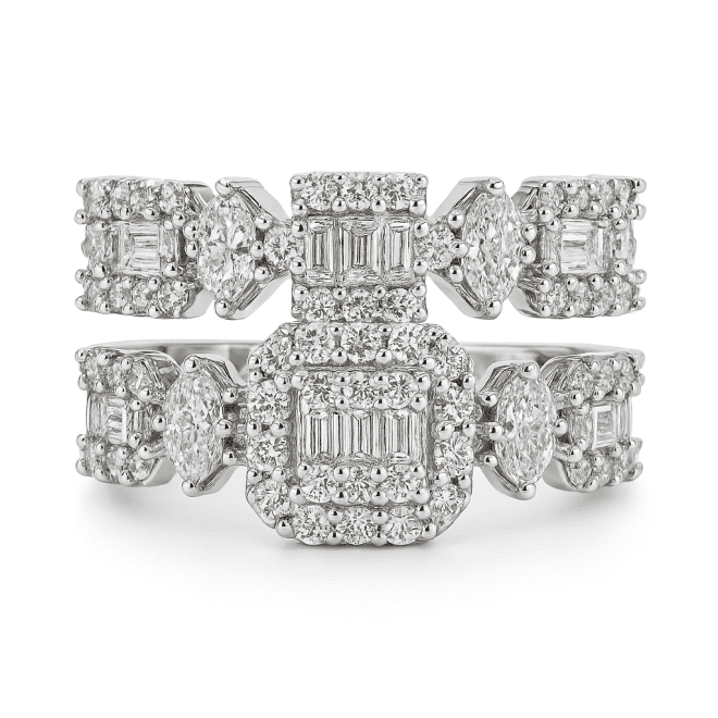 Twins Diamond Ring Code 638