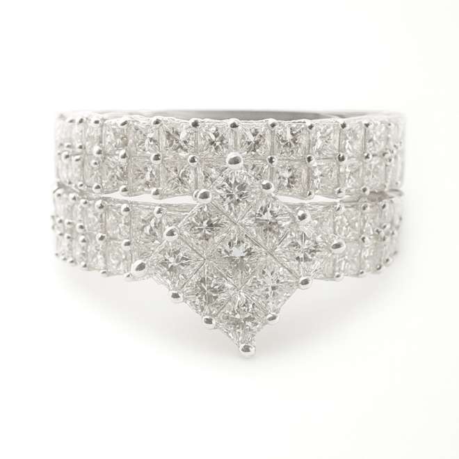 Engagement Diamond Twins Ring Code NLTR681