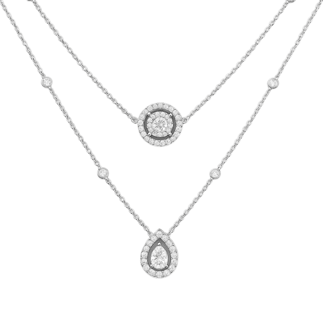 Niloofar Jewellery – twins Pendant code NLP037