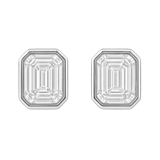 Unique Diamond earrings code NLE026