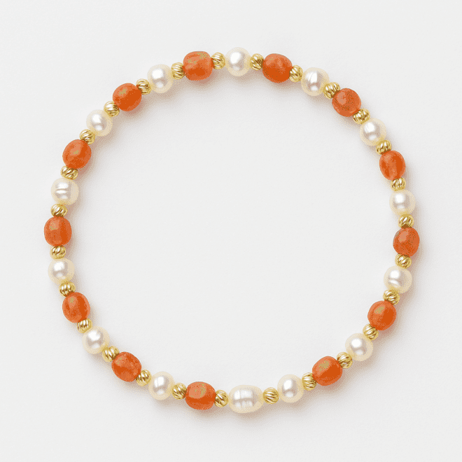 Carnelian Baby bracelet code NLB058