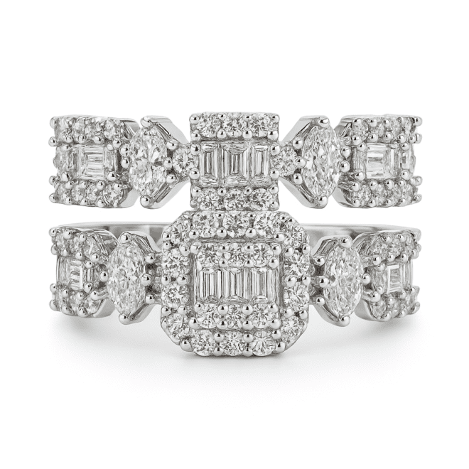 Twins Diamond Ring Code 638